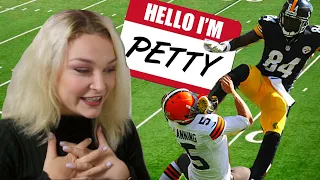 New Zealand Girl Reacts to DIRTIEST CHEAP SHOTS IN NFL'S HISTORY | AMERICAN FOOTBALL