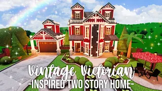 Vintage Victorian Inspired Two Story Family Home Speedbuild and Tour - iTapixca Builds