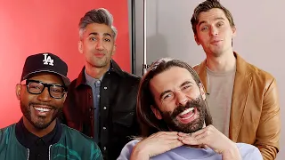 Surprise Staring Contest With The Queer Eye Guys