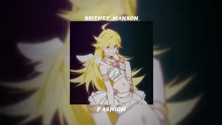 britney manson - fashion /speed up/