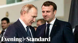 Macron meets Putin in Moscow amid Ukraine tensions