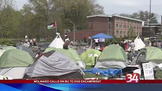 Molinaro calls on Binghamton University to end encampment