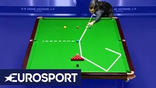 Ronnie O'Sullivan Most BIZARRE Break Ever!!! | Northern Ireland Open 2018 | Eurosport