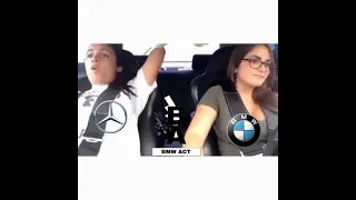 BMW Girl Vs Mercedes Girl👀😱😱😱 Bmw_act , Tiktok,  🙏Please Subscribe 🙏