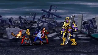 Avengers Endgame Final Battle - 16 Bit Scenes!👌🐱‍🏍