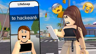 ENCONTRAMOS a JENNA LA HACKER en ROBLOX SNAPCHAT!! (y sale mal)