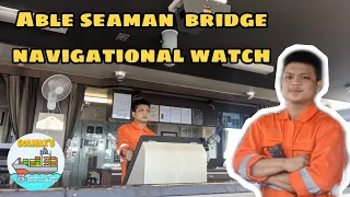 Able Bodied Seaman Bridge Navigational Watch | Seaman Vlog
