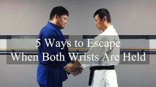 🈴 5 Ways to Escape When Both Wrists Are Held in Hapkido | TaekwonWoo