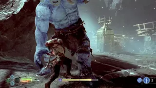 God of War 4 Troll de gelo