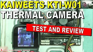 Kaiweets KTI-W01 Thermal IR Camera Test and Review