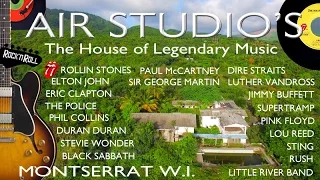 Air Studio's Montserrat ~ House of Legendary Music ~ UAV Drone Caribbean ~ WeBeYachting.com