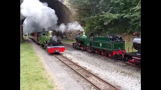 Kirklees Light Railway 'Estate Railways' Steam & Diesel Gala 15/09/2019