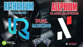 Rethereum (RTH) & Alephium (ALPH) - DUAL MINING - A Step-by-Step Guide