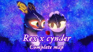 #Rex_x_cynder // COMPLETE MAP//b-day gift for spooky the deadly nadder