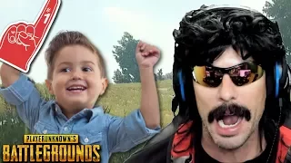 DrDisRespect plays with Doc's #1 Fan on Battlegrounds!
