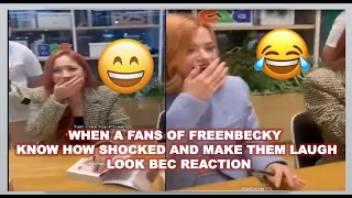 #freenbecky WHEN A FANS OF FREENBECKY  KNOW HOW SHOCKED AND MAKE THEM LAUGH / LOOK BEC REACTION