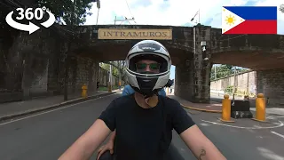 360 Degree Video of a Ride Around Intramuros in Metro Manila, Philippines