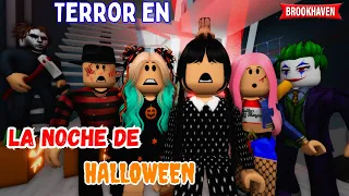 TERROR EN LA NOCHE DE HALLOWEEN | Roblox Brookhaven rp | Mini Pelicula - Historia de Roblox