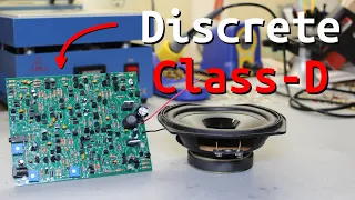 How Do Class D Amplifiers Work? - Building A Discrete Class-D Amplifier