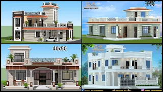 Top Village House Design, Villa Design, Luxury Villa Design For Village, Gopal Architecture