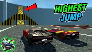 HIGHEST JUMP | BUGATTI VS ASTON MARTIN - Car Simulator 2 New Update