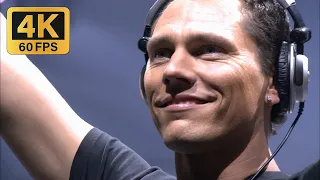 Delerium - Silence (DJ Tiesto Remix), 4K 60fps AI Enhanced (Tiesto live at Copenhagen, 2007)