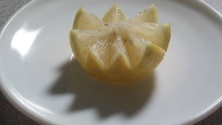 How To Make A Lemon Flower