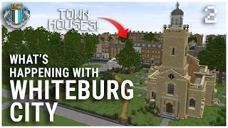 Building Whiteburg City : Ep2 - Church Yard and Townhouses