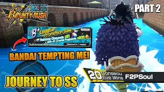 Increasing Support Percentage & 20x Win Streak!  | F2PSoul's Journey to SS | ONE PIECE Bounty Rush