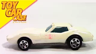 Hot Wheels Chevrolet Chevy Stingray 1975 Toy Car Case