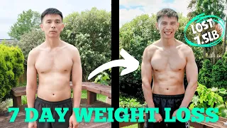 1 Week Weight Loss & Body Transformation Challenge (No Gym)