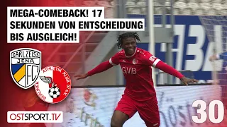 Mega-Comeback! 17 Sekunden zwischen Sieg und Ausgleich: Jena - Berliner AK | Regionalliga Nordost