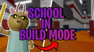 We Recreated School Chapter 5 In Piggy Build Mode!