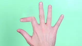 DOUBLE-JOINTED FINGER!