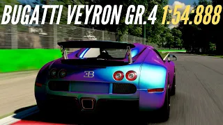 GT Sport - Daily Race Monza - Bugatti Veyron Gr. 4