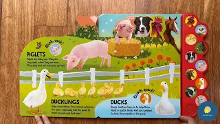 Quack Moo Oink Let's Listen on the Farm | Animal Sounds | Kids Book Read Aloud