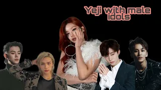 ITZY yeji's REAL moments with male idols