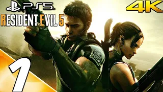 Resident Evil 5 (PS5) - Gameplay Walkthrough Part 1 - Prologue (4K 60FPS)