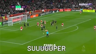 Reiss Nelson goal vs bournemouth 3-2 arsenal