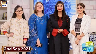 Good Morning Pakistan - Momina Iqbal & Aliya Ali - 2nd September 2021 - ARY Digital