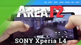 Test Area F2 Gameplay on SONY Xperia L4 – High Graphics Test