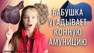 КОНОБЛОГ// Бабушка угадывает конную амуницию #конисолей