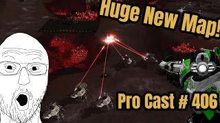 🆕Huge New Map!🆕 Supreme Commander 2 Pro Cast # 406 4v4 on Heart of the Depth