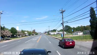 Man with Infant in Car Cuts Off and Brake Checks Fire Truck in Lexington Park, Maryland