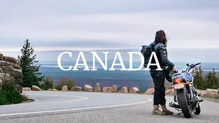 3,000 Miles Solo on a Triumph Bonneville from NYC to Canada - Motorcycle Adventure