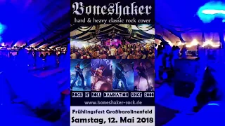 BONESHAKER "Rock ´n´ Roll Damnation" (AC/DC-Cover) live 2018