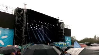 Gusgus  - over live in the rain at Atlas Weekend 2016