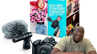 MY NEW CAMERA FOR YOUTUBE? Canon EOS R50 Content Creator Kit unboxing & review by Dr. Jason Freeman