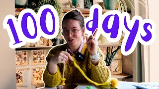 I try the 100 Days of Spindle Spinning Challenge: February (Chaos Vlog - FINAL)