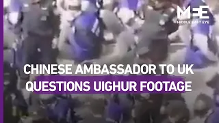 Chinese ambassador to the UK questions Uighur Muslims footage on BBC show